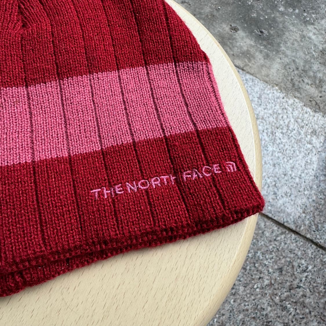 노스페이스 로고 라인 비니 상품이미지4
