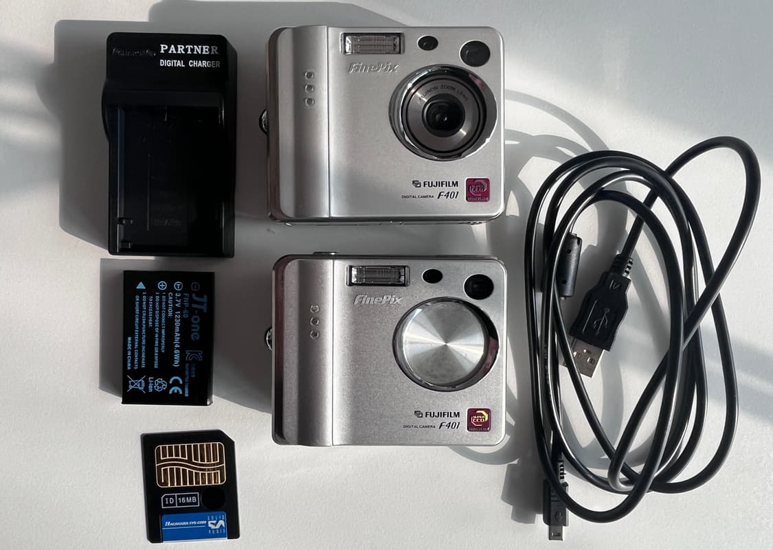 후지필름 F401 빈티지 디지털카메라 상품이미지10