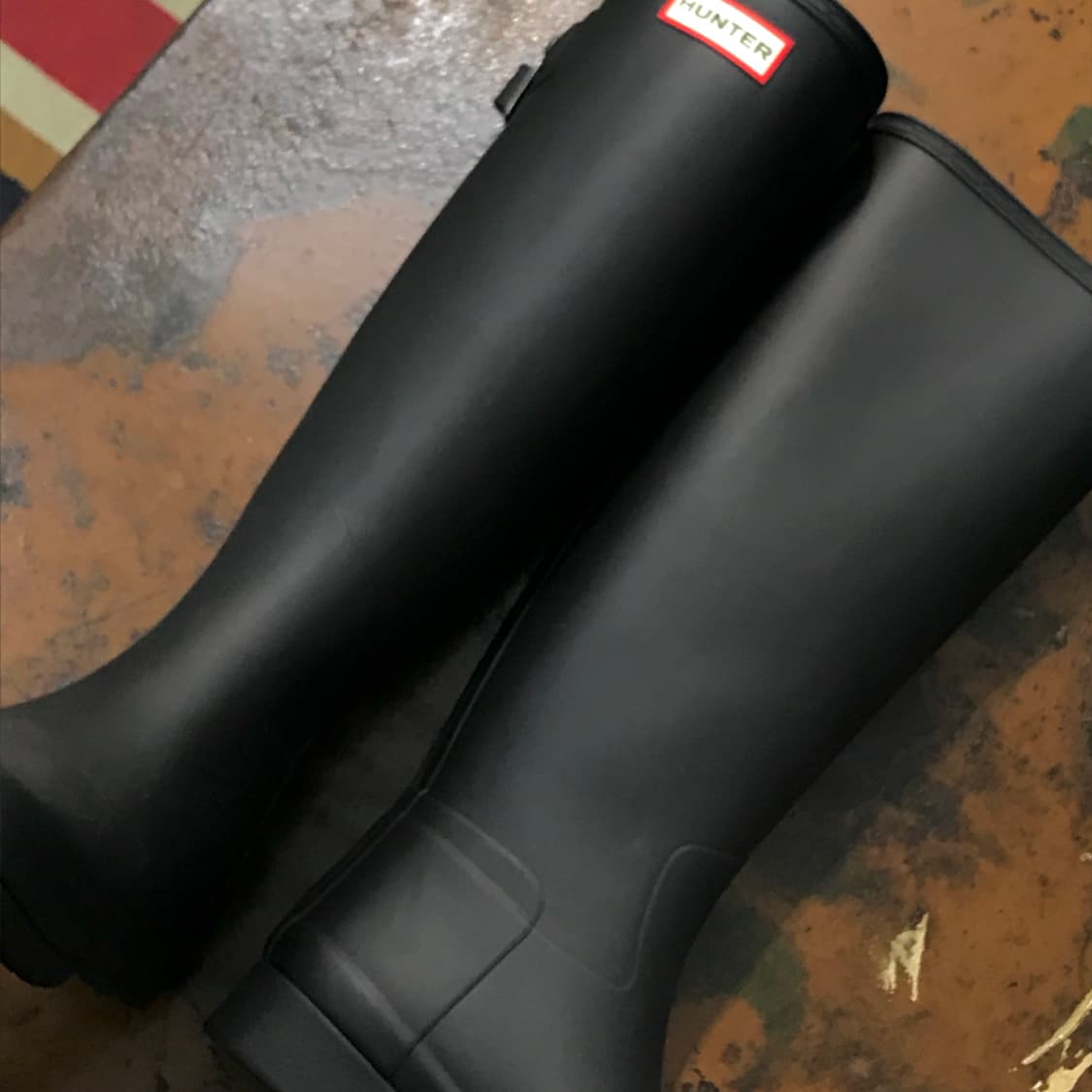 HUNTER 헌터 무광 블랙 레인부츠 240 사이즈 상품이미지7