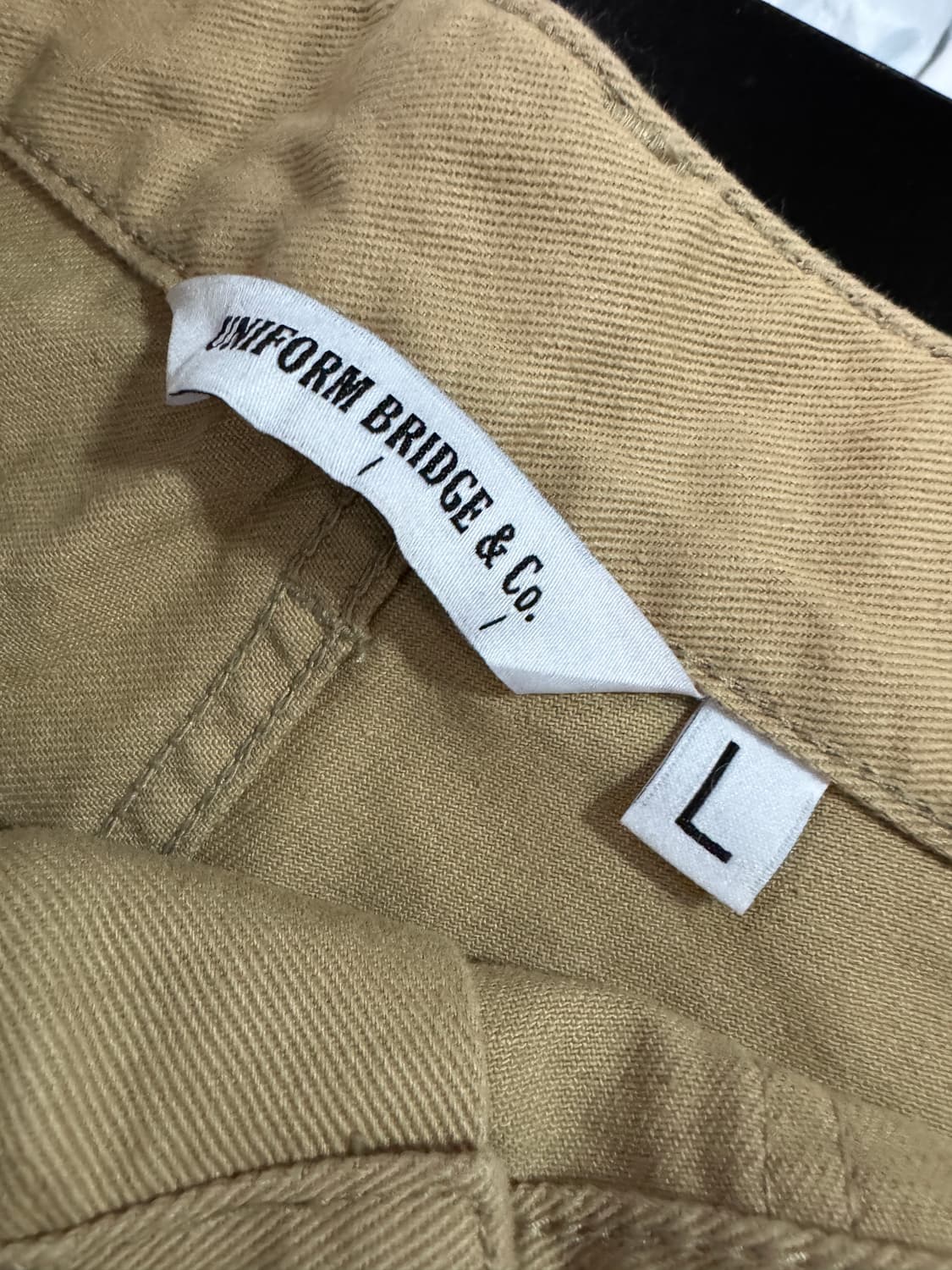 유니폼브릿지 아메카지 퍼티그팬츠 33인치 베이지 상품이미지3