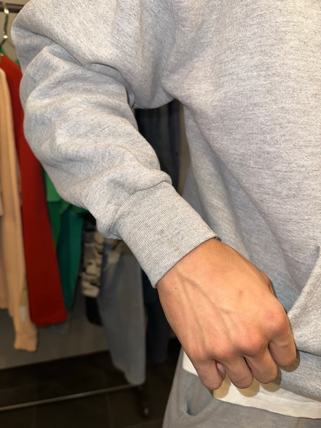 90‘s Russell Athletic grey hoodsweat 상품이미지6