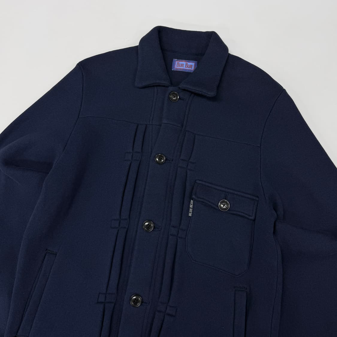 Blue Blue fleece trucker jacket 상품이미지3