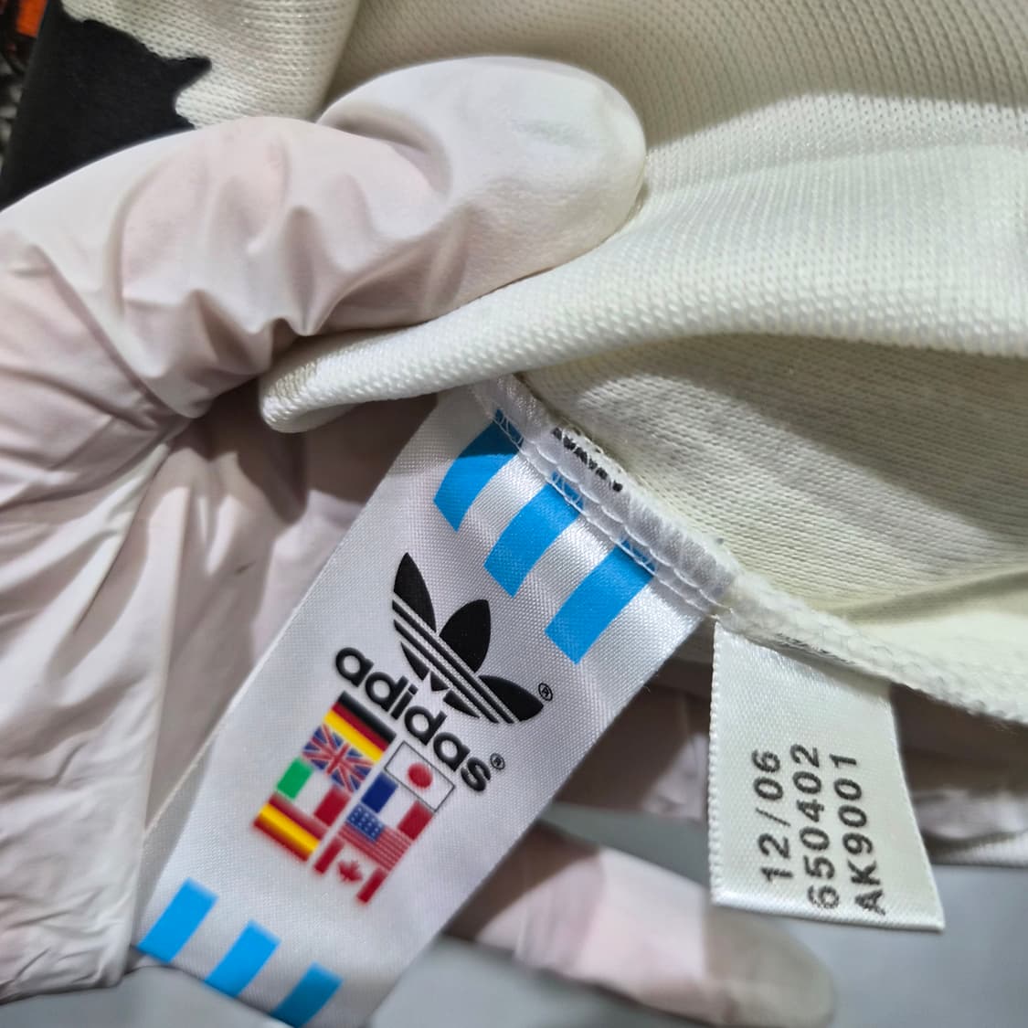아디다스 이비자 트랙탑 화이트 져지 90 상품이미지5