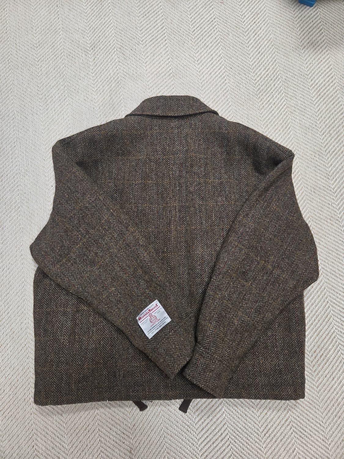 헤지스 해리스트위드 헤링본 자켓 상품이미지3