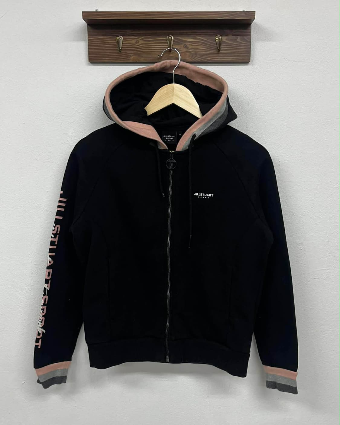 [85] 질스튜어트 블랙 여성 후드집업 상품이미지1