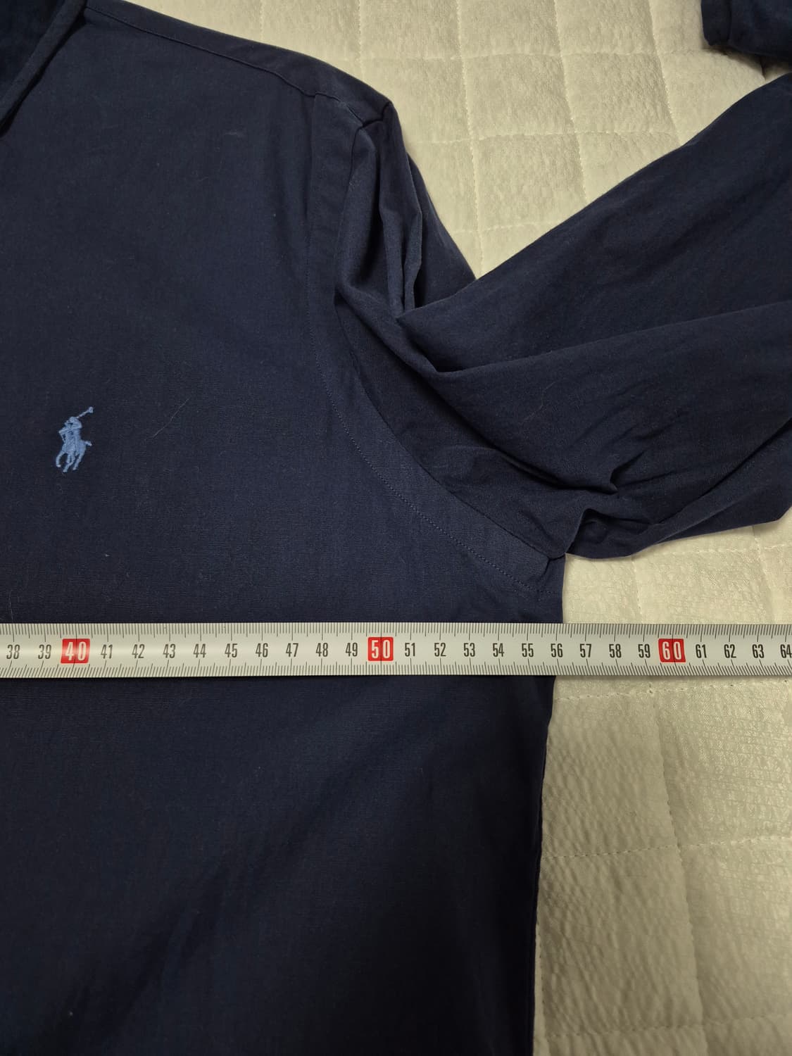 폴로랄프로렌 네이비 솔리드 셔츠 남성 95사이즈 상품이미지8
