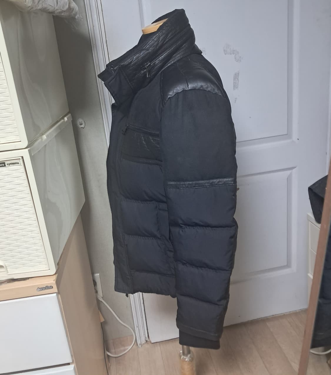 시스템옴므 남성 구스다운 패딩 95(상태상급) 상품이미지3