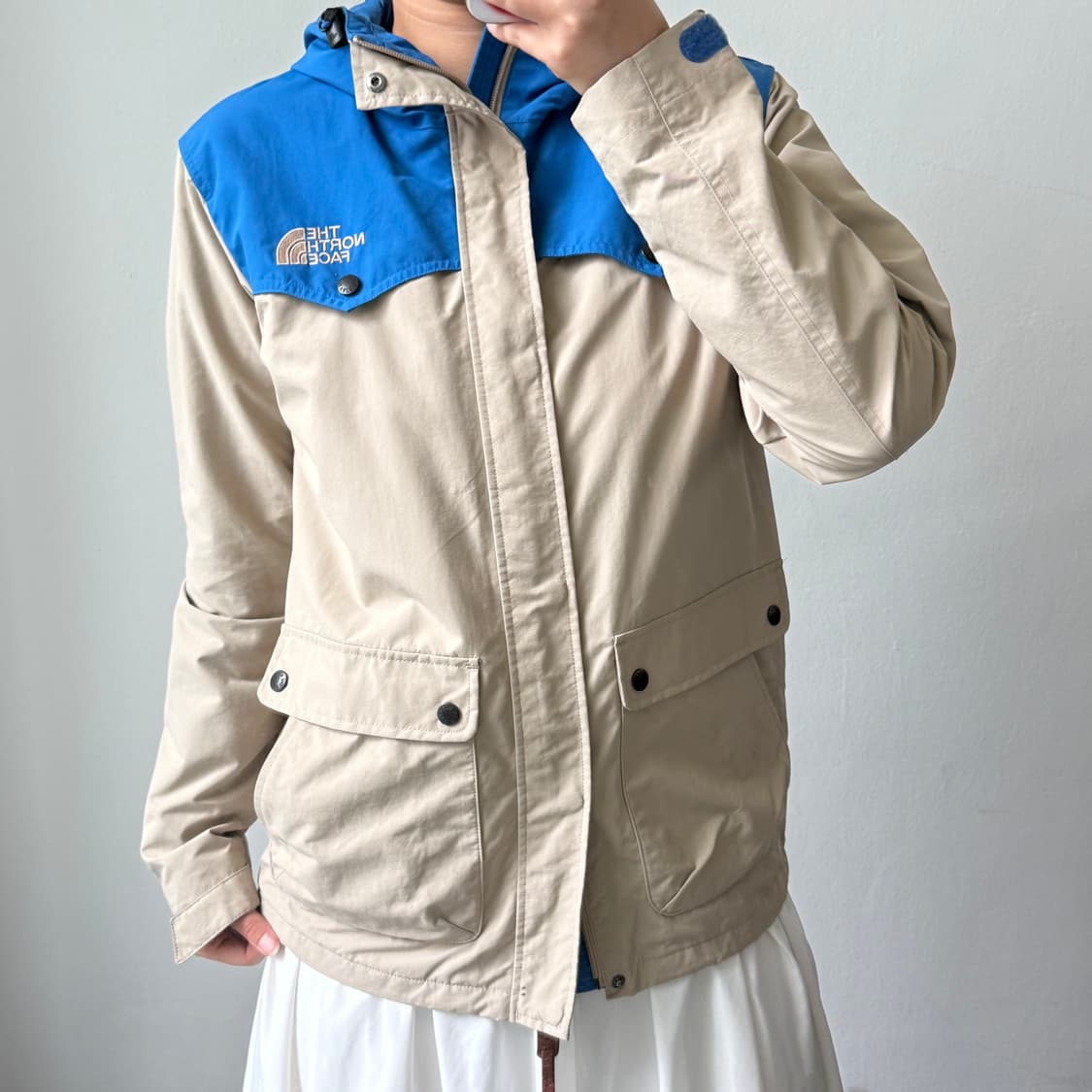 [M] 노스페이스 배색 바람막이 상품이미지1