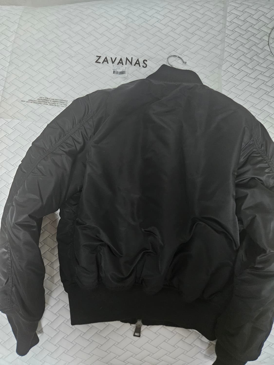 자바나스 MA1 샤이닝 자켓 블랙 M 상품이미지2