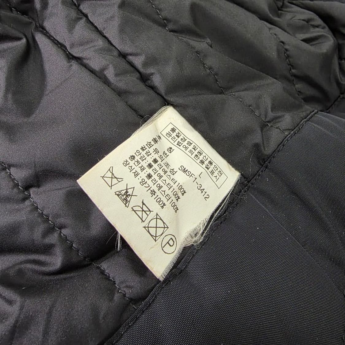 폴로 랄프로렌 블랙 퀼팅 필드 자켓 양가죽 디테일 L 상품이미지9