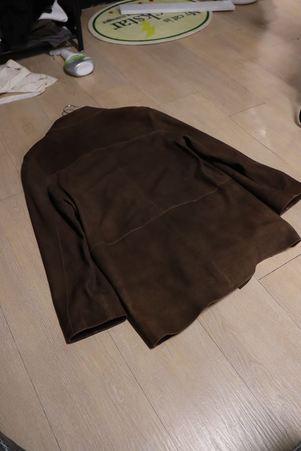 마시모뚜띠 고트레더 스웨이드 자켓 상품이미지2