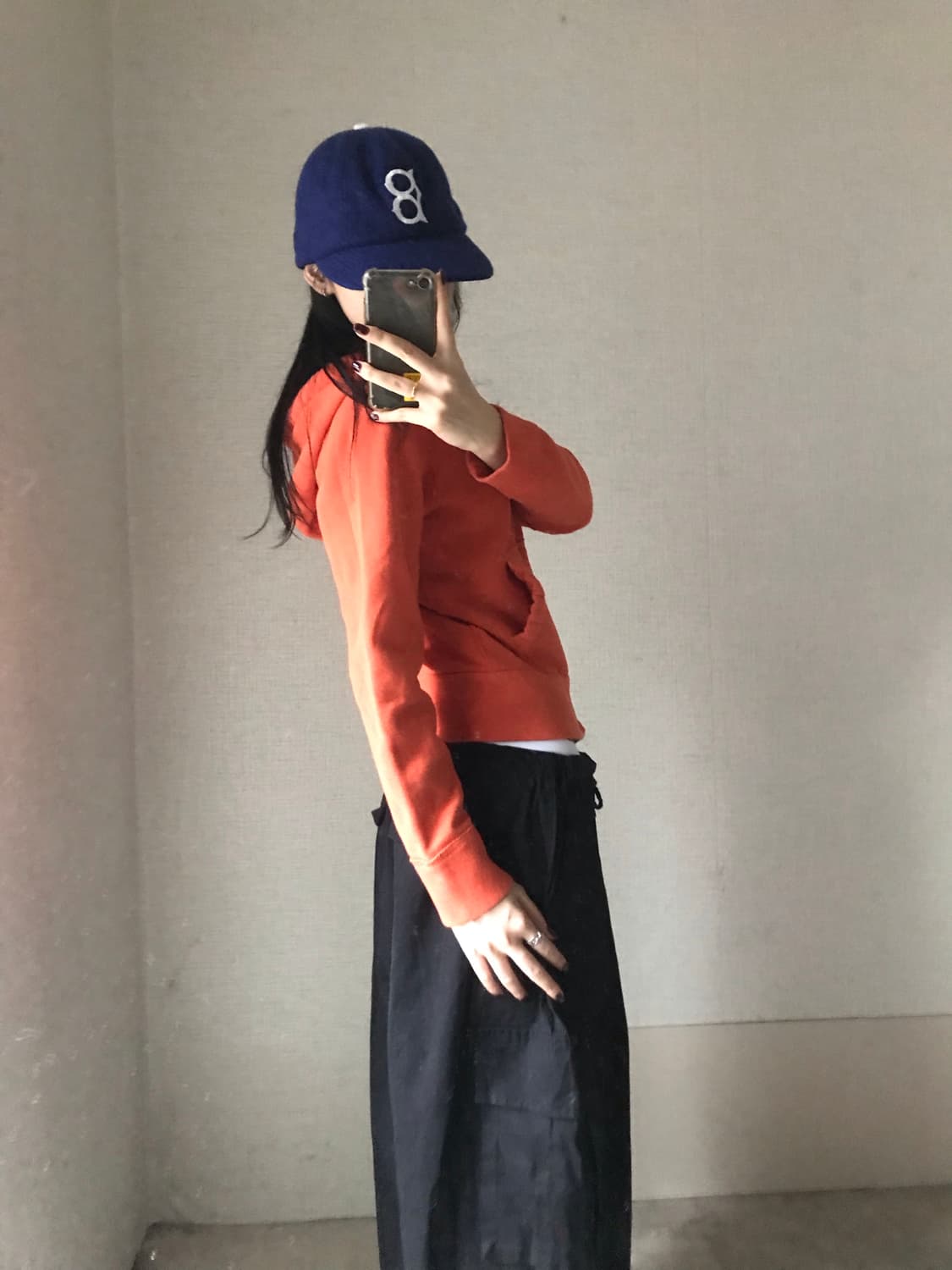 아베크롬비 오렌지 후드집업 상품이미지3