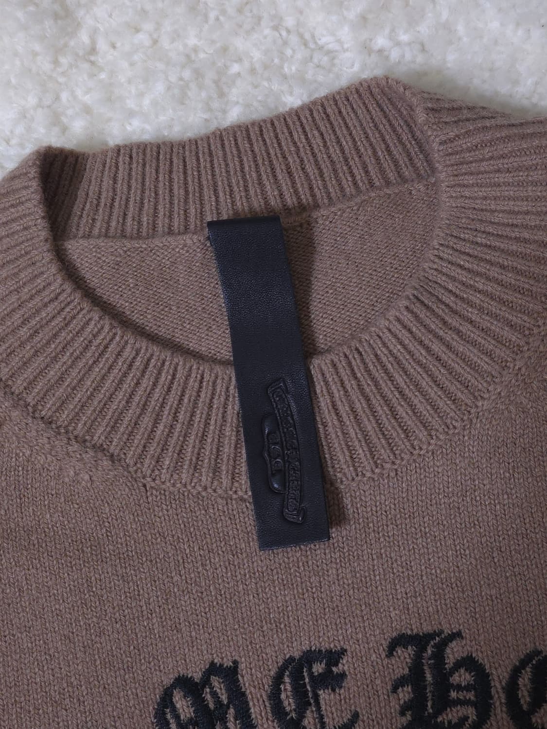 [L] 크롬하츠 세메터리 헐리우드 캐시미어 니트 상품이미지6