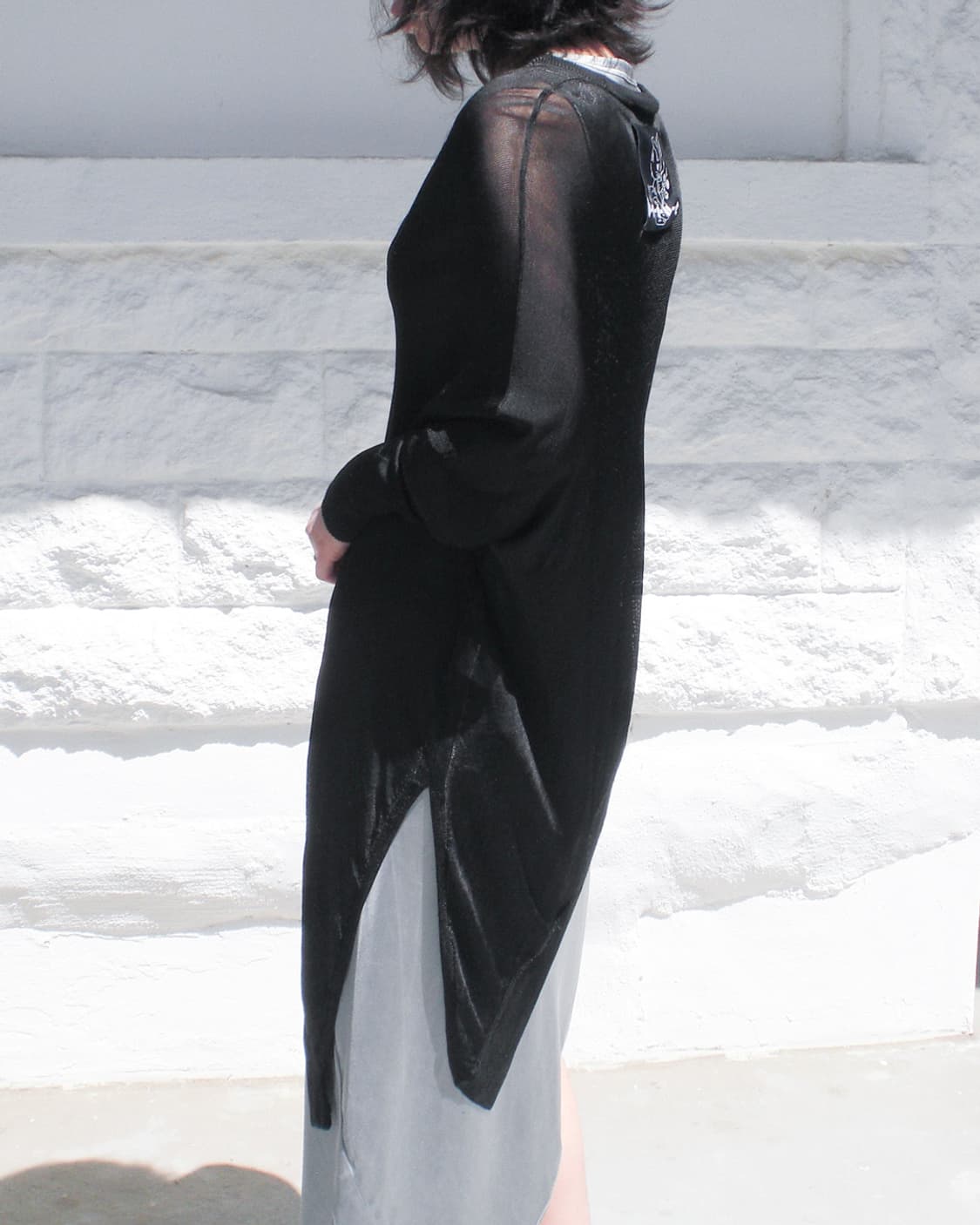 DIESEL asymmetric sheer cardigan 상품이미지4