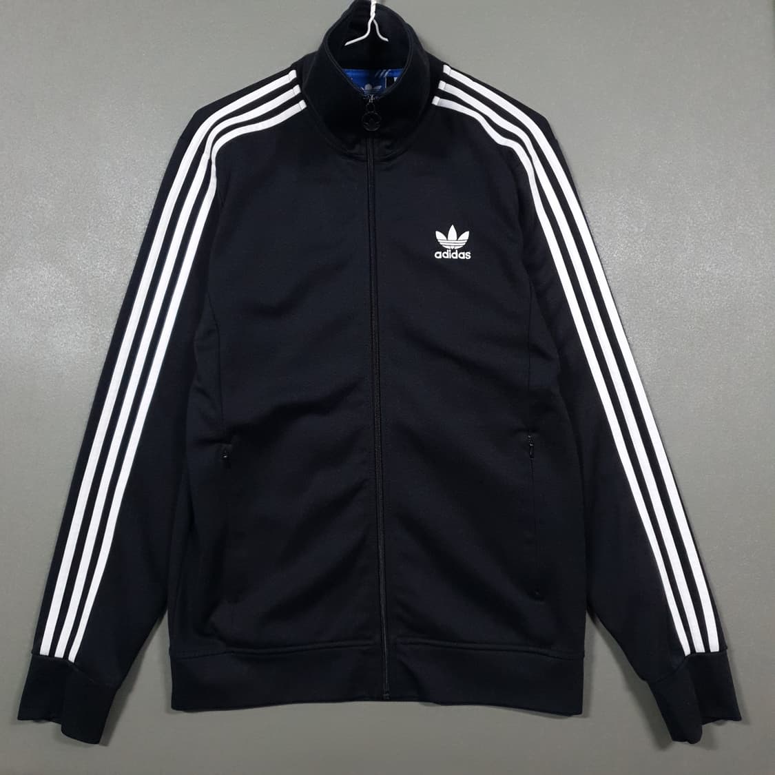 아디다스 유로파 파이어버드 트랙탑 져지 자켓 검흰 블랙 어항 희귀 100 상품이미지1