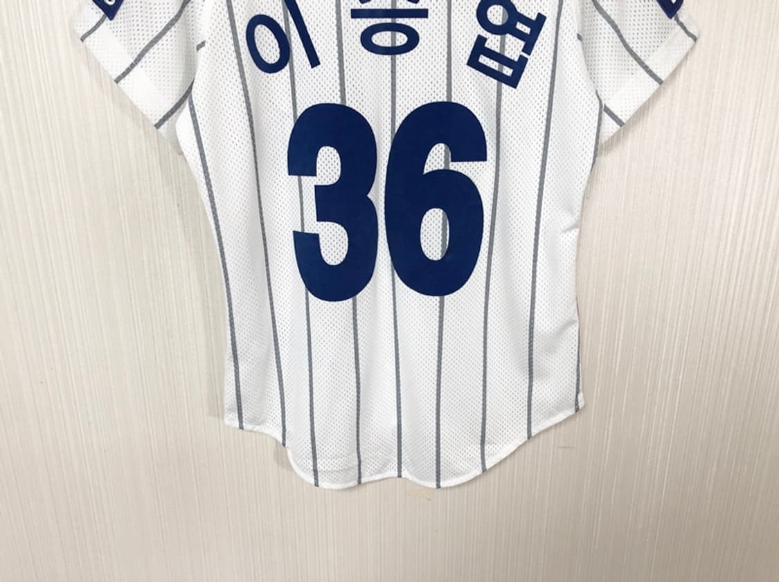 KBO 삼성라이온즈 (왕조) 홈유니폼/져지 9호(80) #36 이승엽 상품이미지10