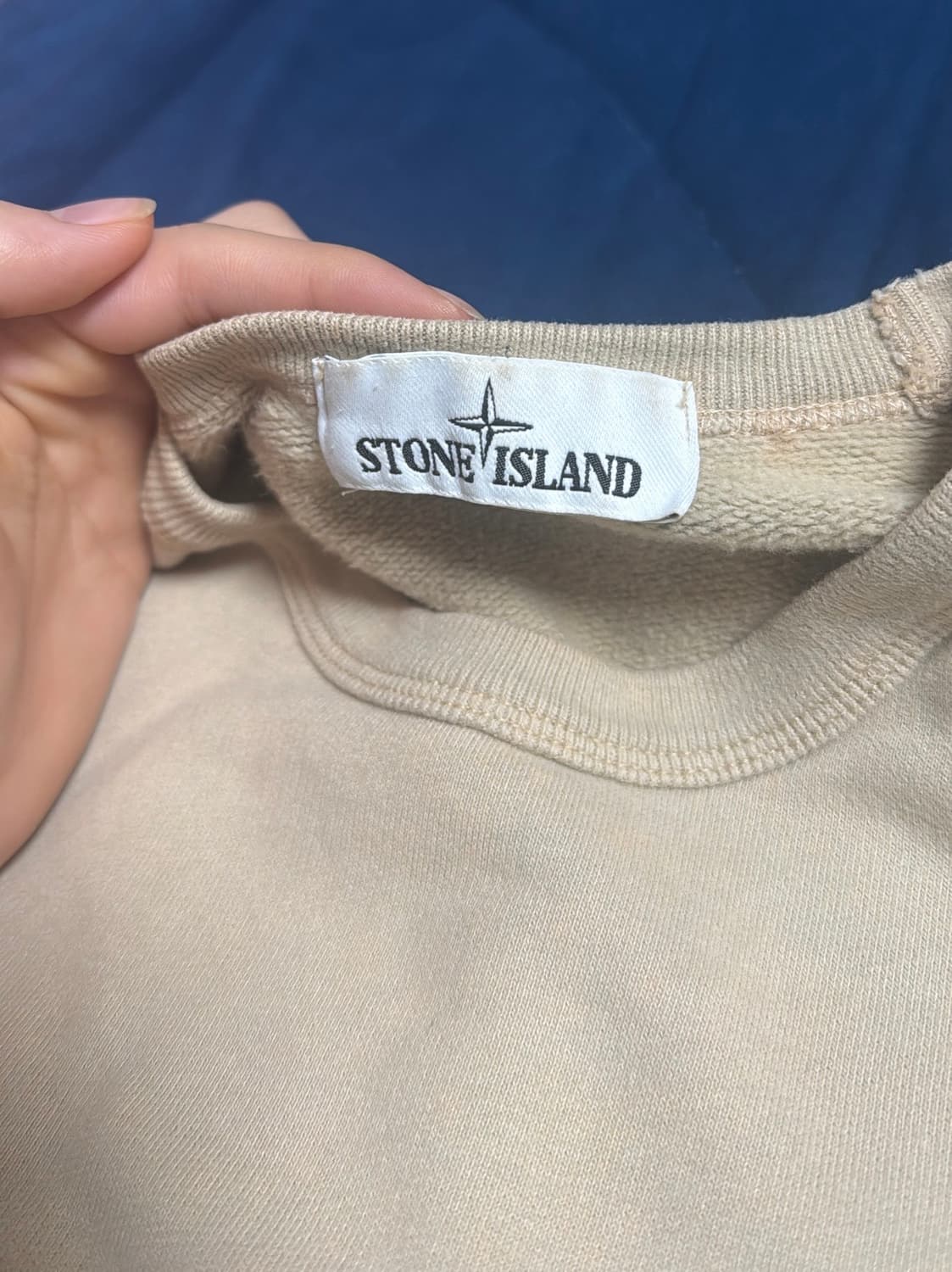 스톤아일랜드 베이지 맨투맨 상품이미지5