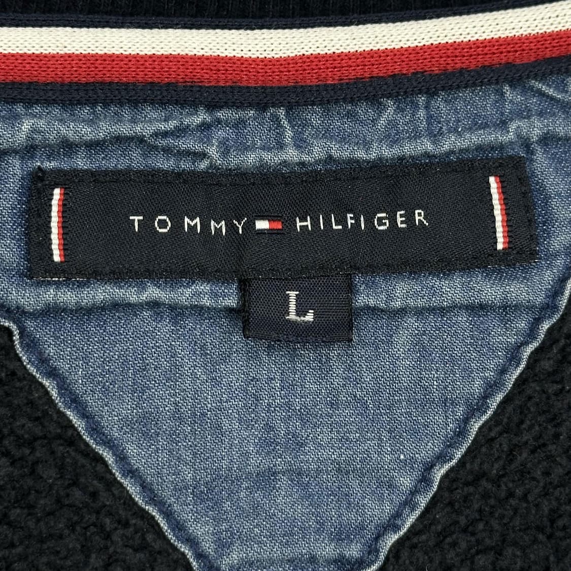 타미힐피거 플래그 네이비 맨투맨 (L) 상품이미지5