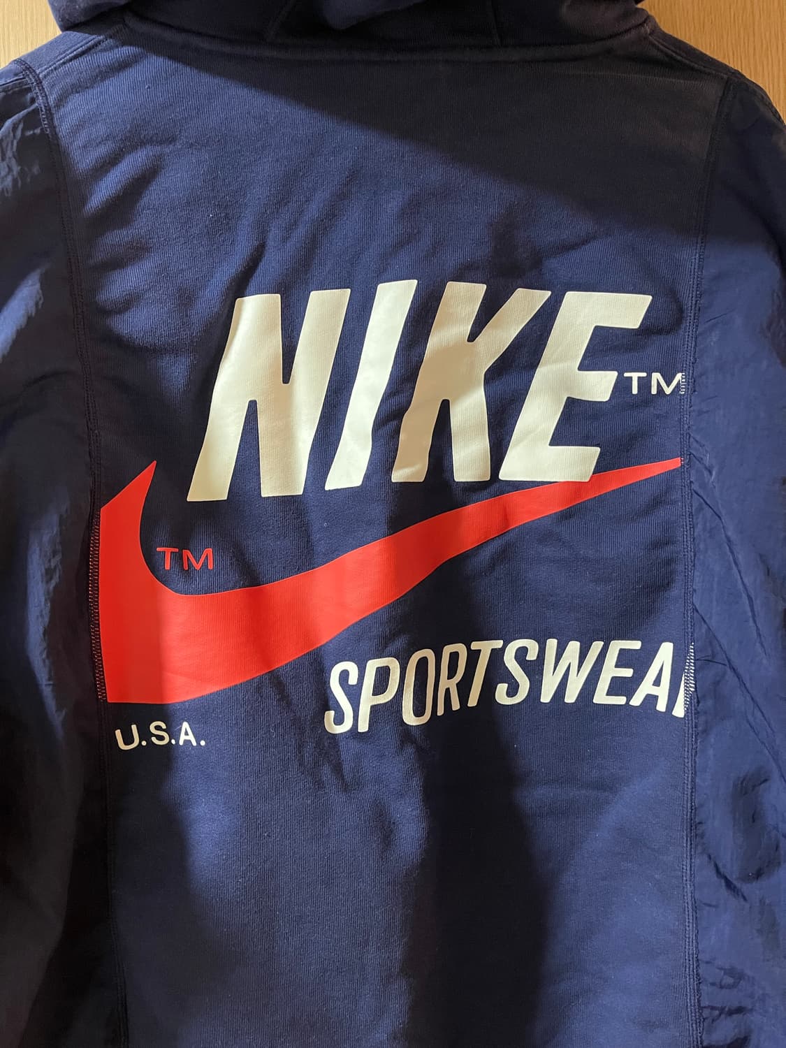 나이키 NSW 후드 BRS 미드나잇 네이비 M 팝니다 상품이미지7