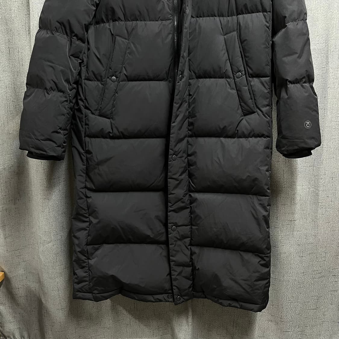 [L] 커버낫 어센틱 로고 롱패딩 점퍼 상품이미지3