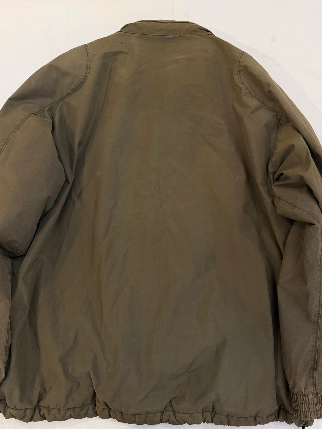 90s 폴로 랄프로렌 플리스 후드 파카 올리브 카키 상품이미지5