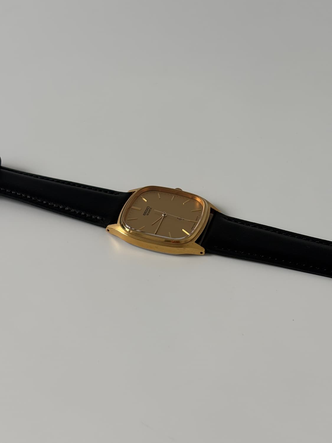 세이코 1980년대 Chariot 골드 탱크 쿼츠 남성 상품이미지6