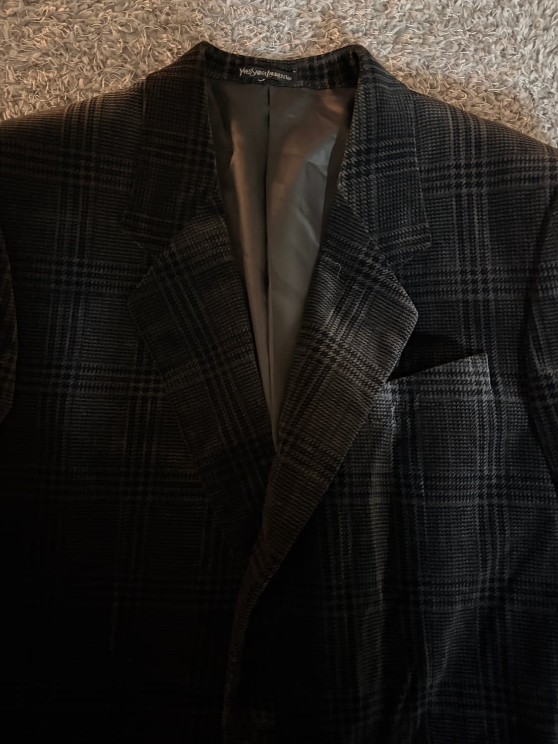 입생로랑 벨벳 클래식 자켓 100 상품이미지2