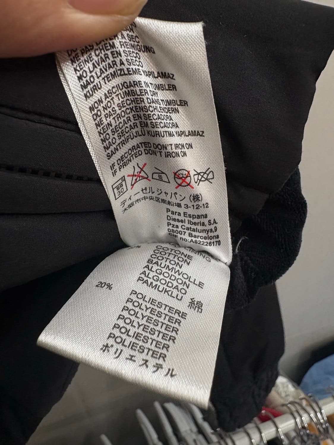 디젤00s 아카이브 후디 자켓 상품이미지5