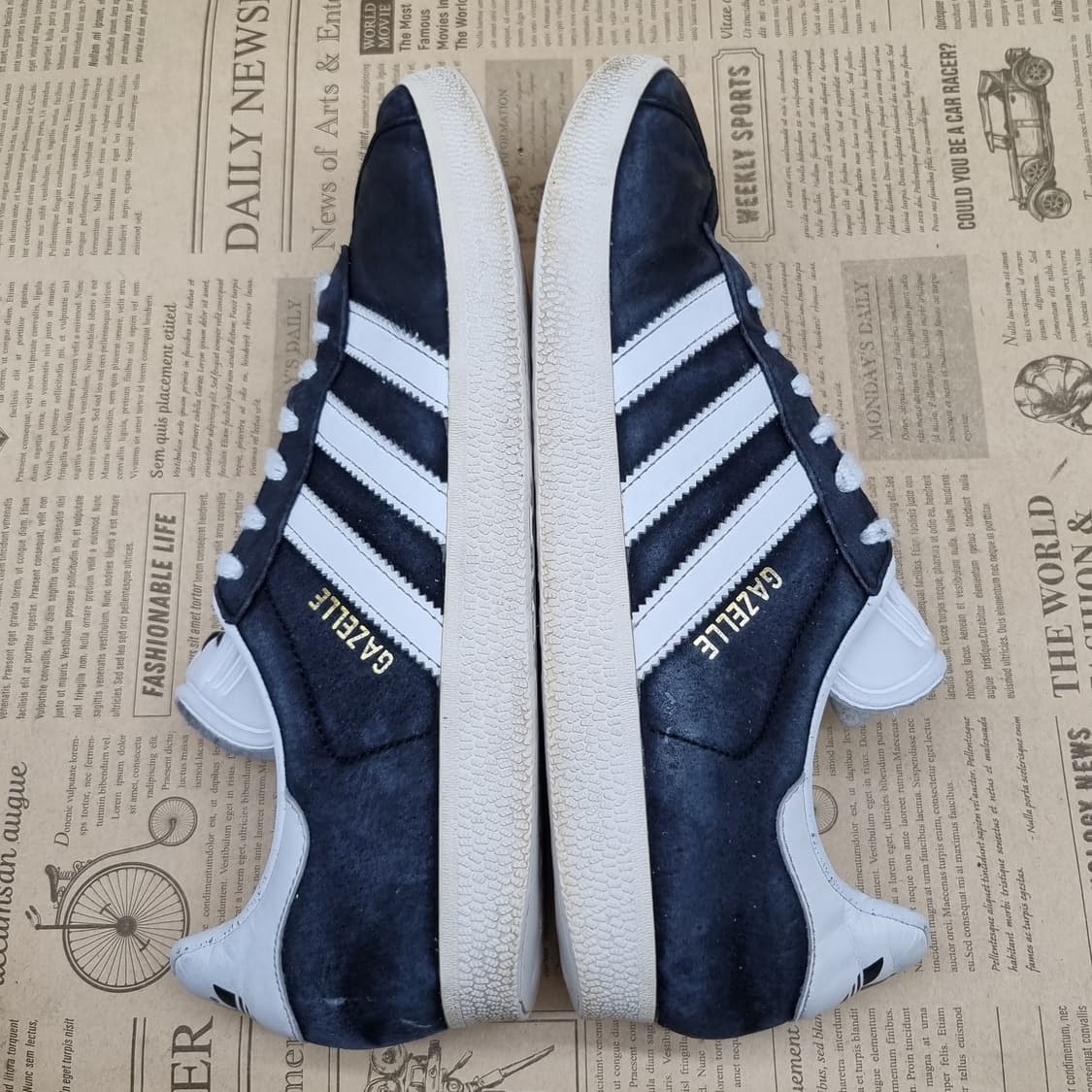 아디다스 가젤 블랙 남성 운동화265 상품이미지4