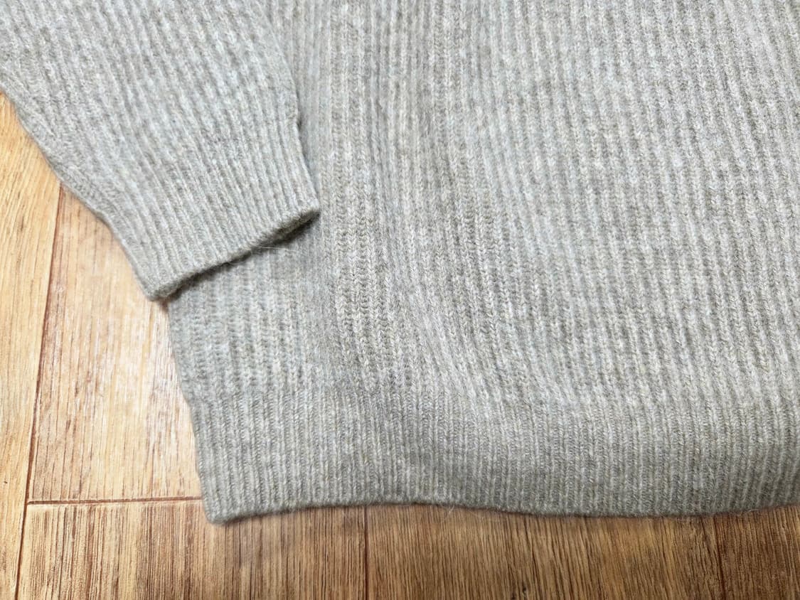 낫띵리튼(NOTHING WRITTEN) 베이비알파카 니트 프리사이즈 상품이미지7