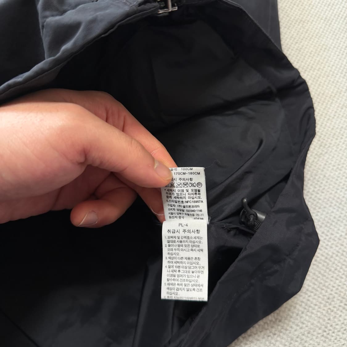 노스페이스 하이벤트 바람막이 자켓 상품이미지4