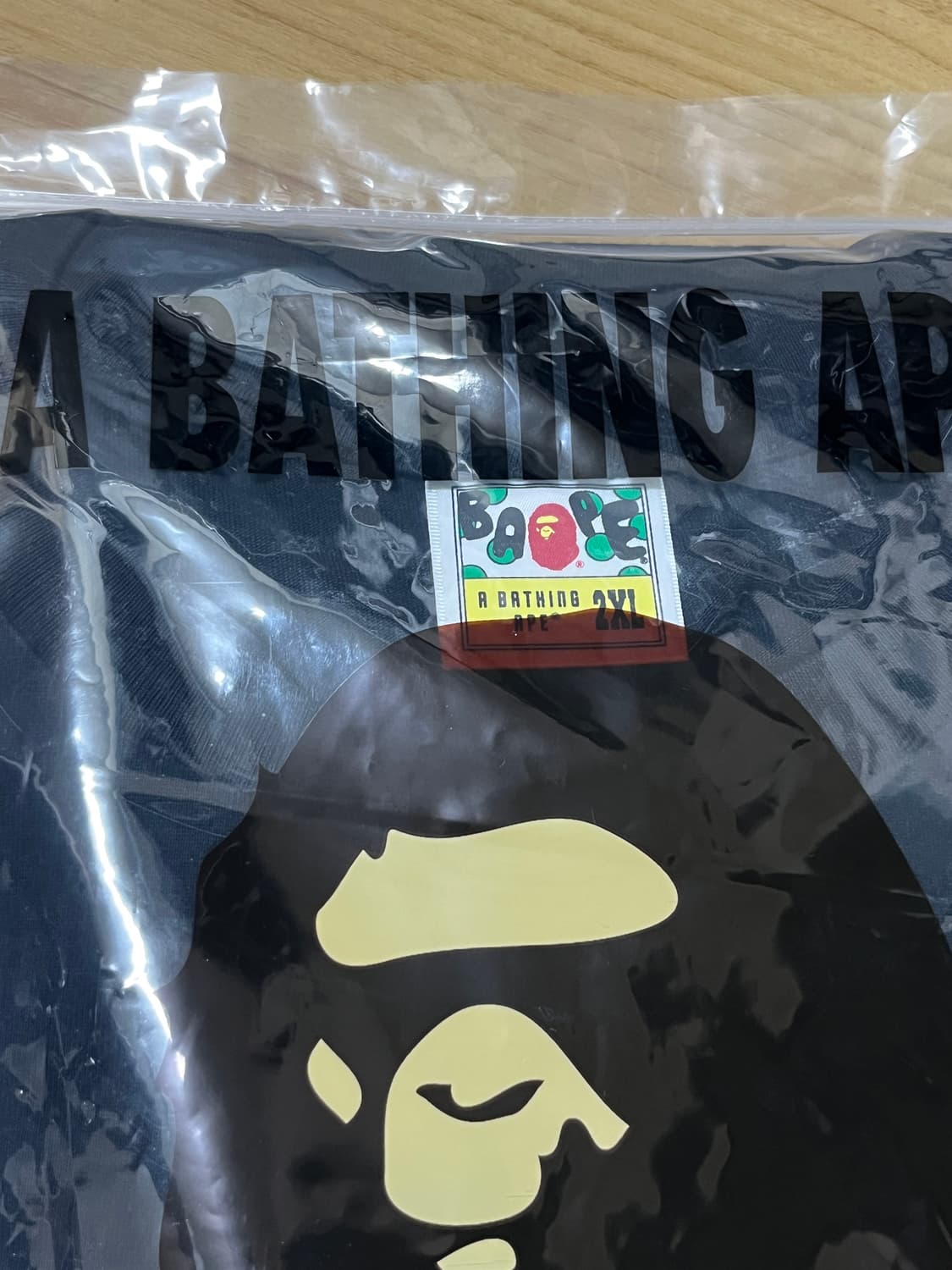 [2XL] 베이프 컬리지 반팔 카모 블랙핑크 상품이미지2