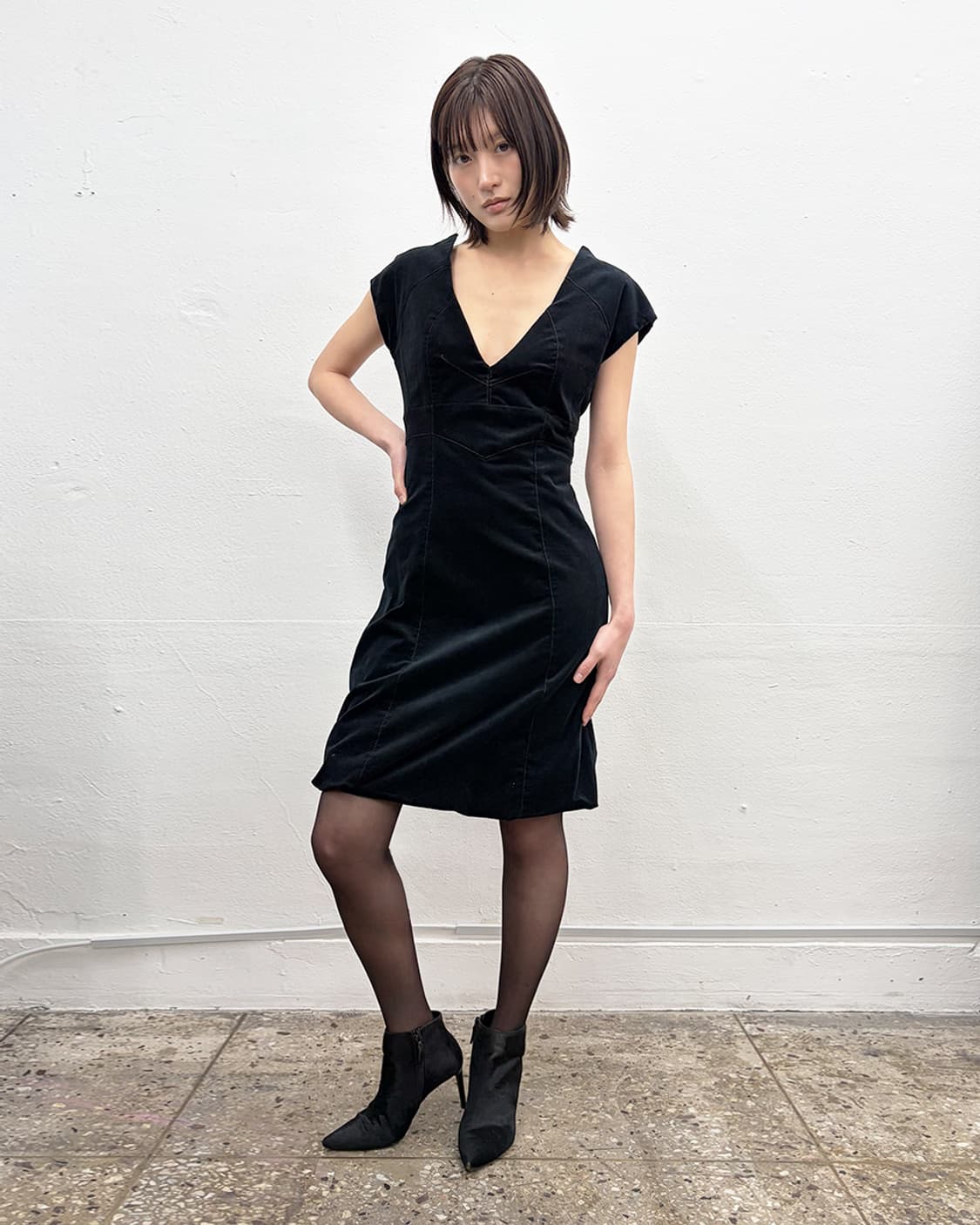 알레산드로 드 베네드띠 패널 벌룬 드레스 상품이미지7