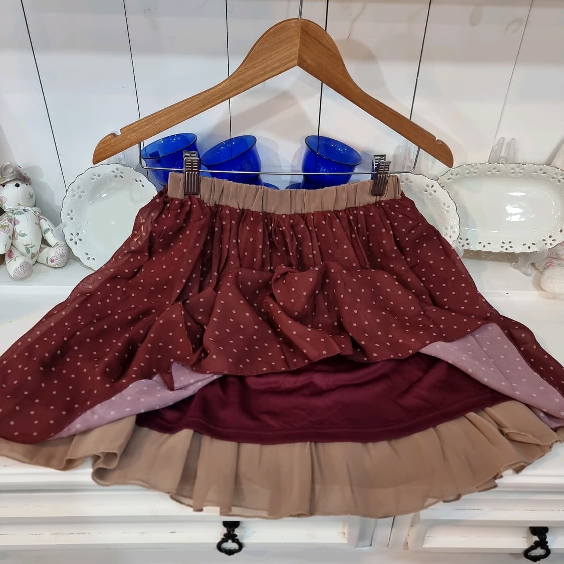 양면 리버서블 쉬폰스커트 상품이미지3