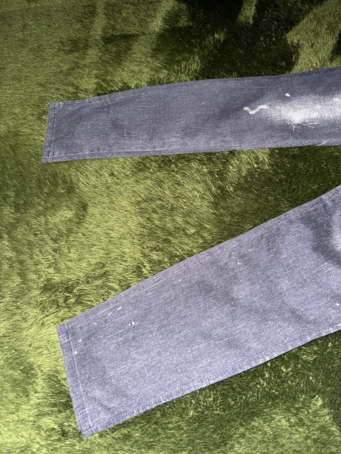 [M] Lee 리 MADE IN JAPAN 리페어 프린트 코튼 팬츠 상품이미지7