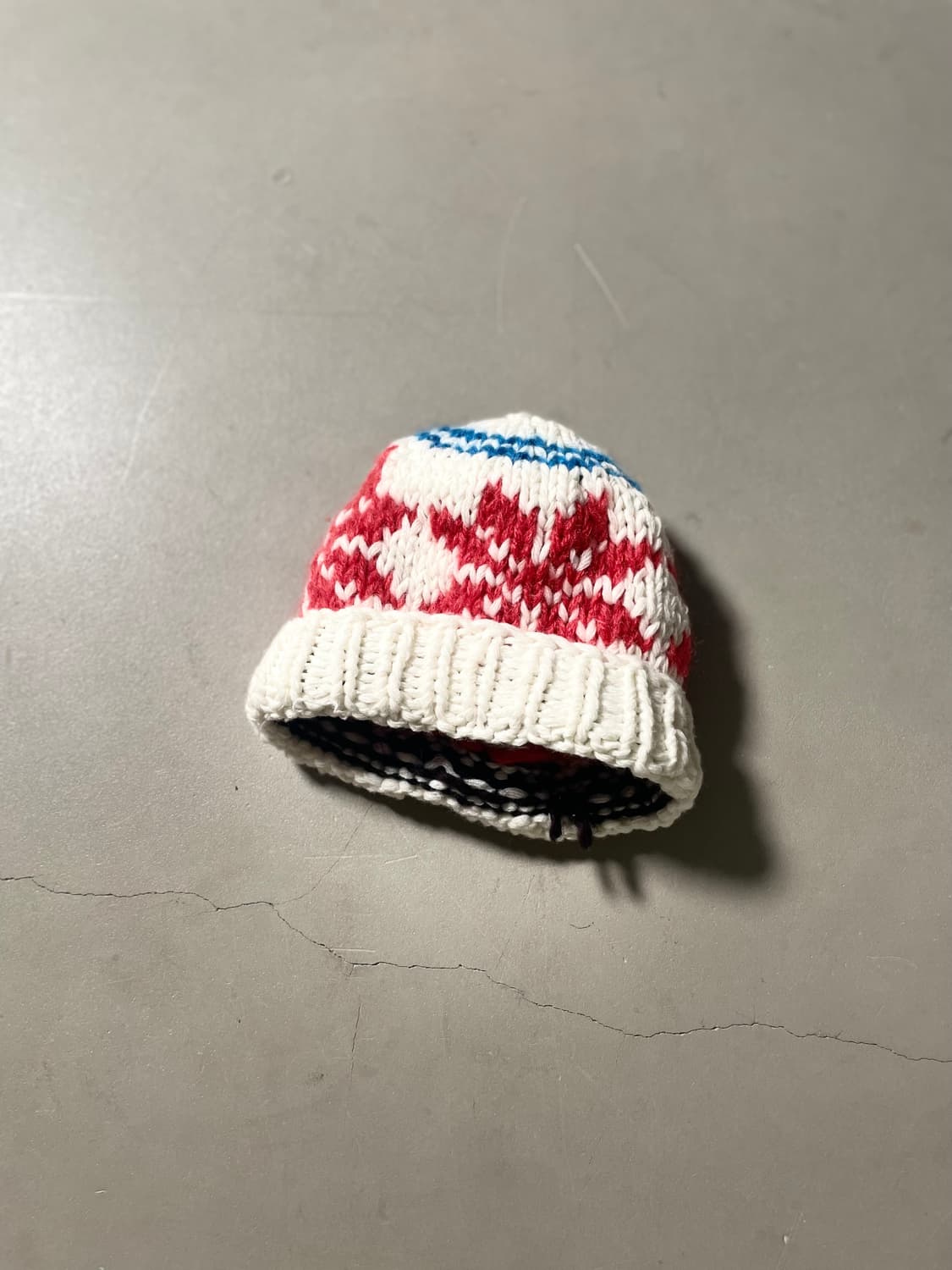 Hand Knit Nordic Pattern Beanie 상품이미지2