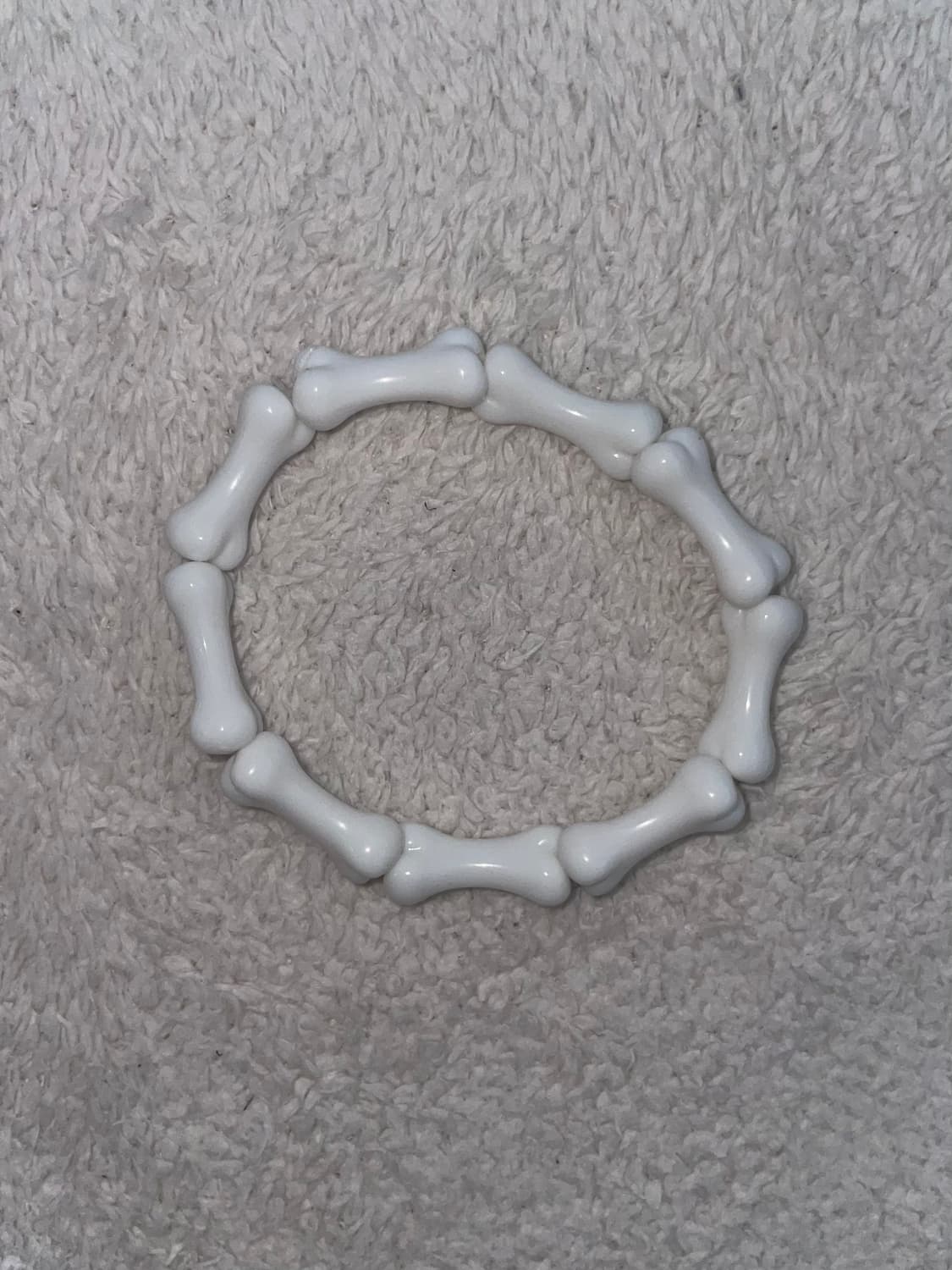 Hand made-skull bone bead bracelet 상품이미지3