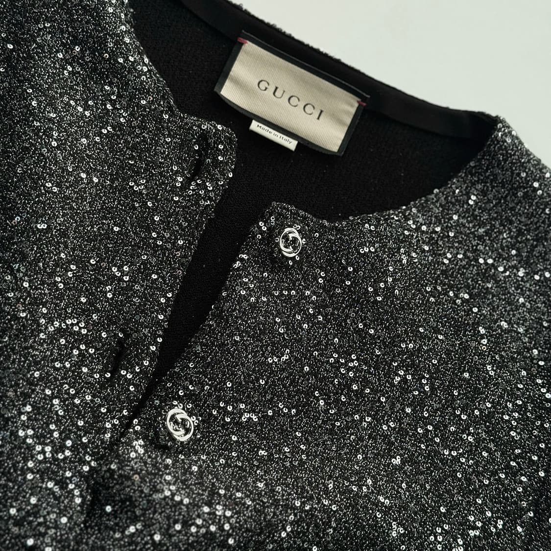 구찌 24 시퀸 니트 가디건 상품이미지5