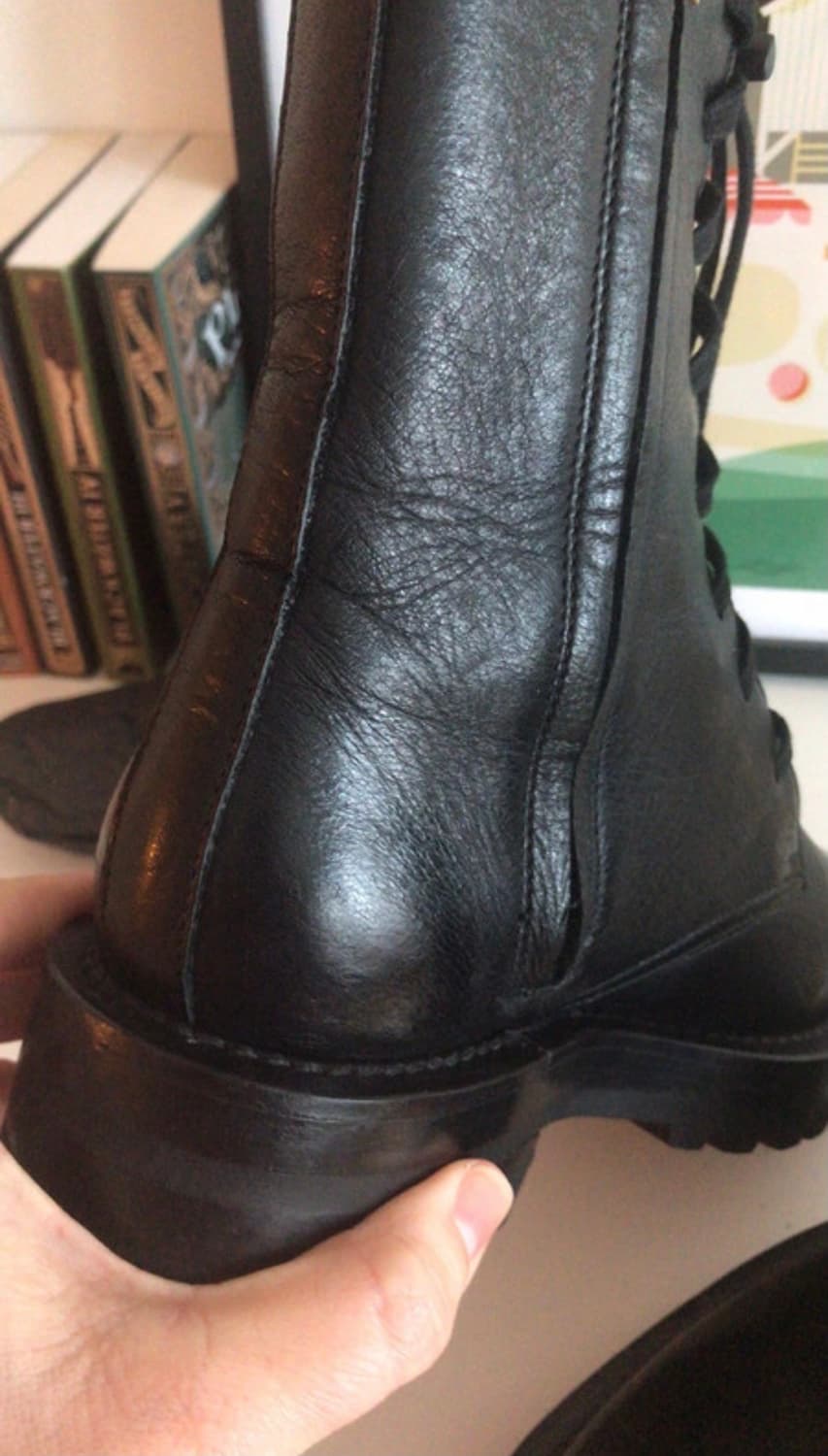 마르니 블랙 워커 부츠 상품이미지9