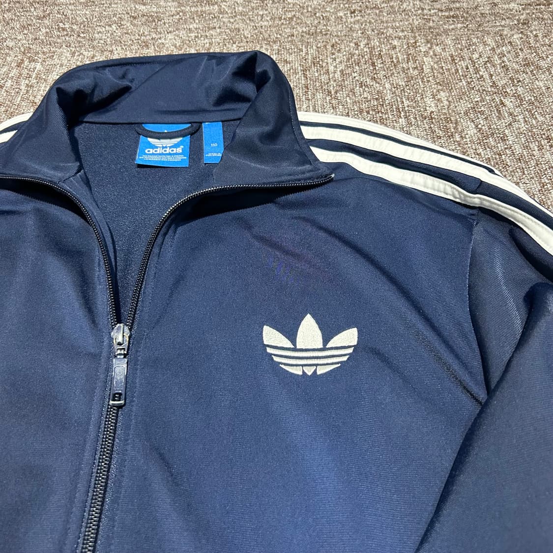 XXL) 아디다스 파이어버드 네이비 삼선 져지 트랙탑 상품이미지4