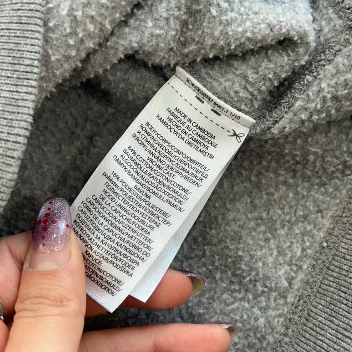 Polo 폴로 화이트포니 그레이 후드집업 상품이미지6