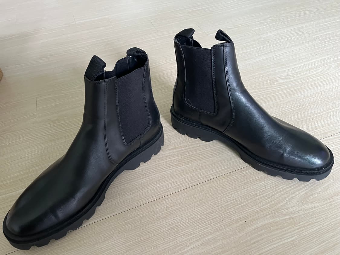 자라 블랙 첼시 부츠 상품이미지3