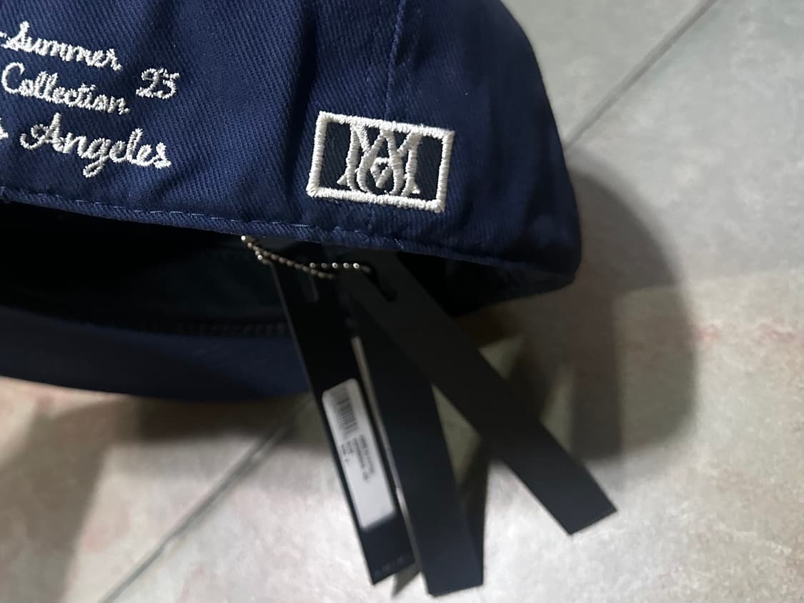 Amiri 캡 모자Embroidery 22 Fitted Cap Blue  상품이미지3