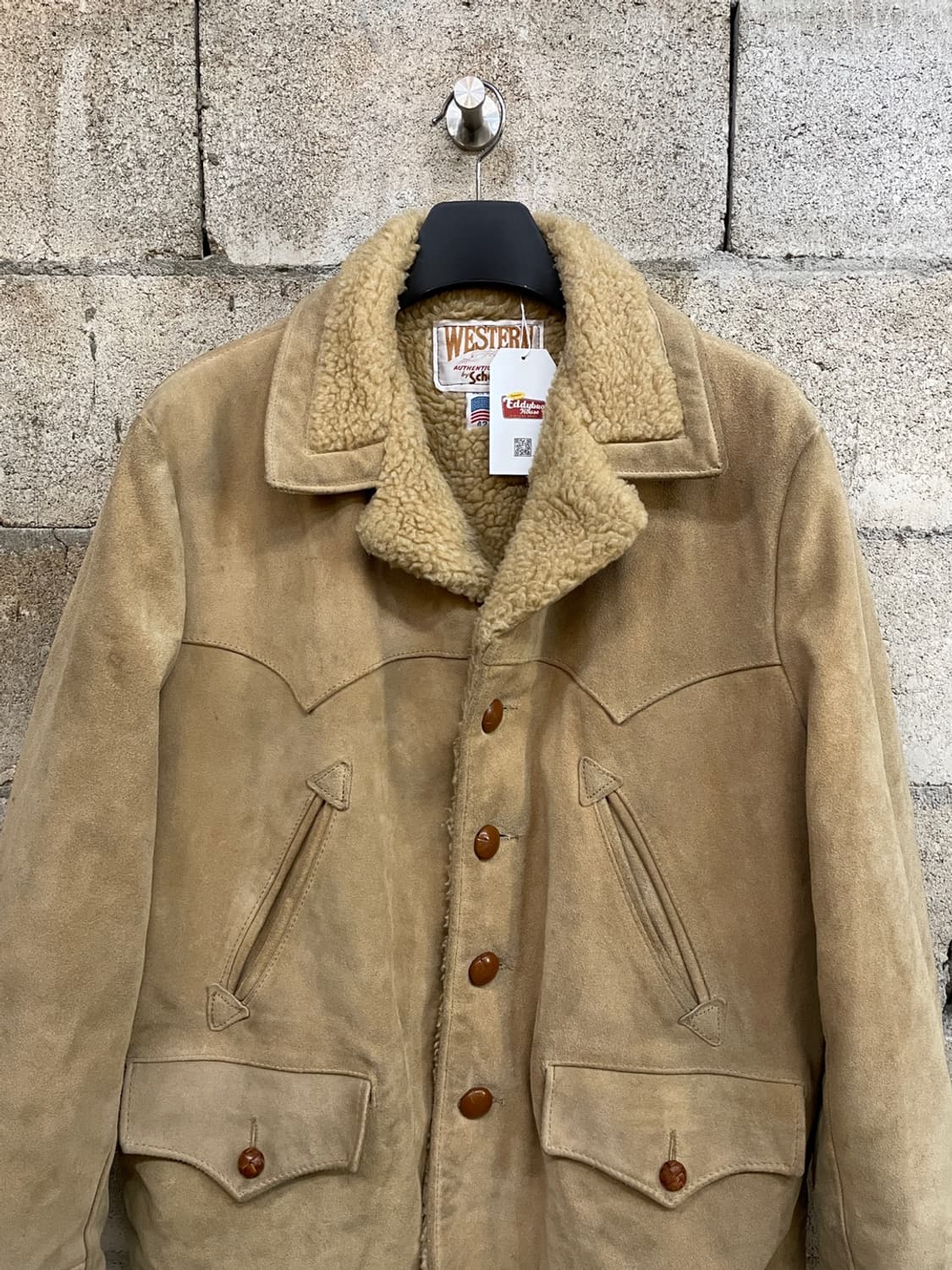 쇼트 웨스턴 무스탕 랜치 코트 상품이미지2