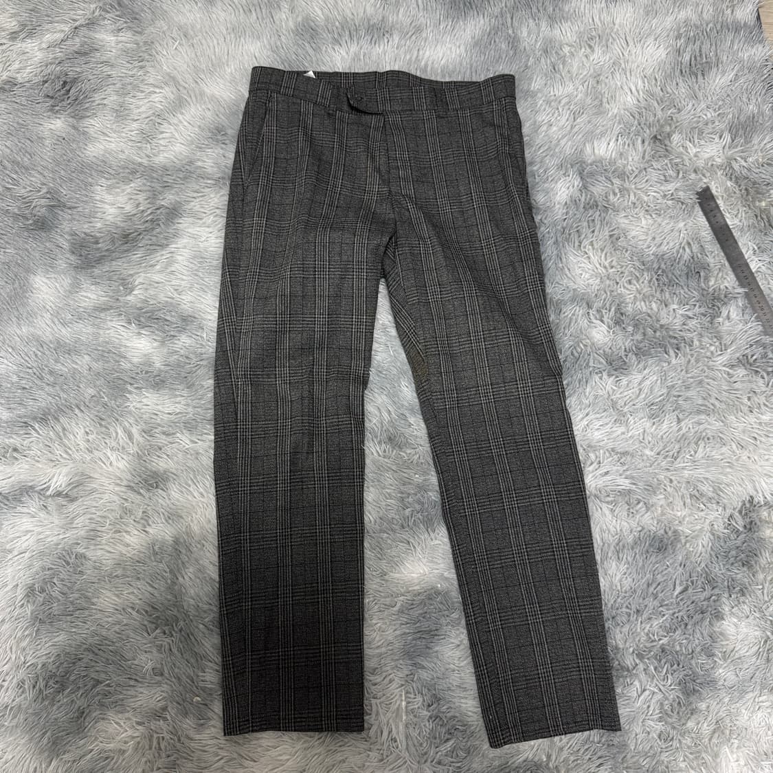 남성 체크 정장세트 95 M 사이즈 상품이미지4