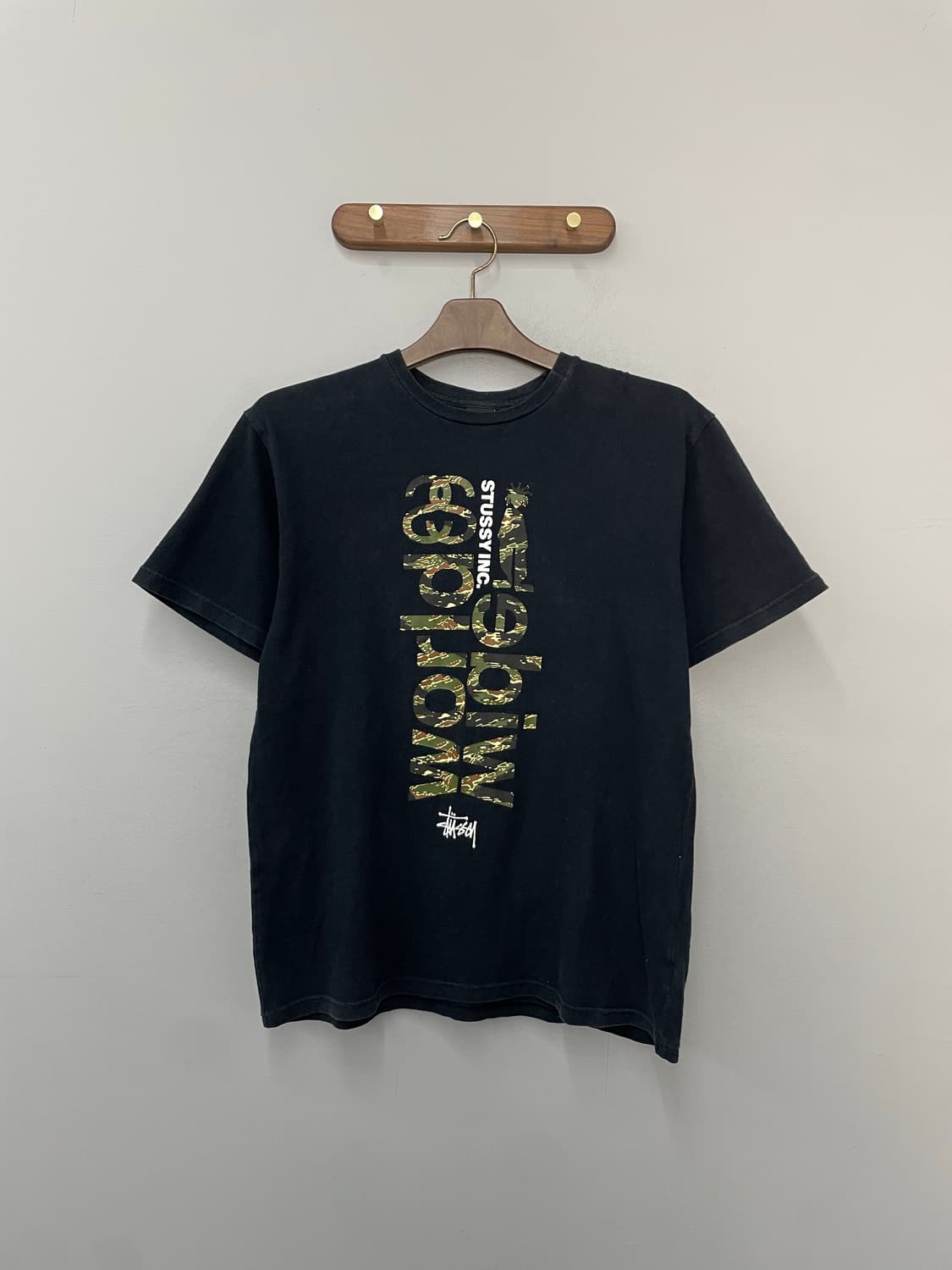 스투시 카모 빅로고 프린팅 반팔 H2557 상품이미지2