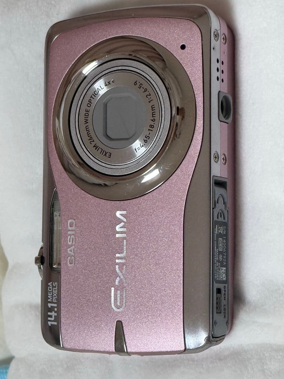 카시오 엑슬림 z550 핑크 상품이미지1