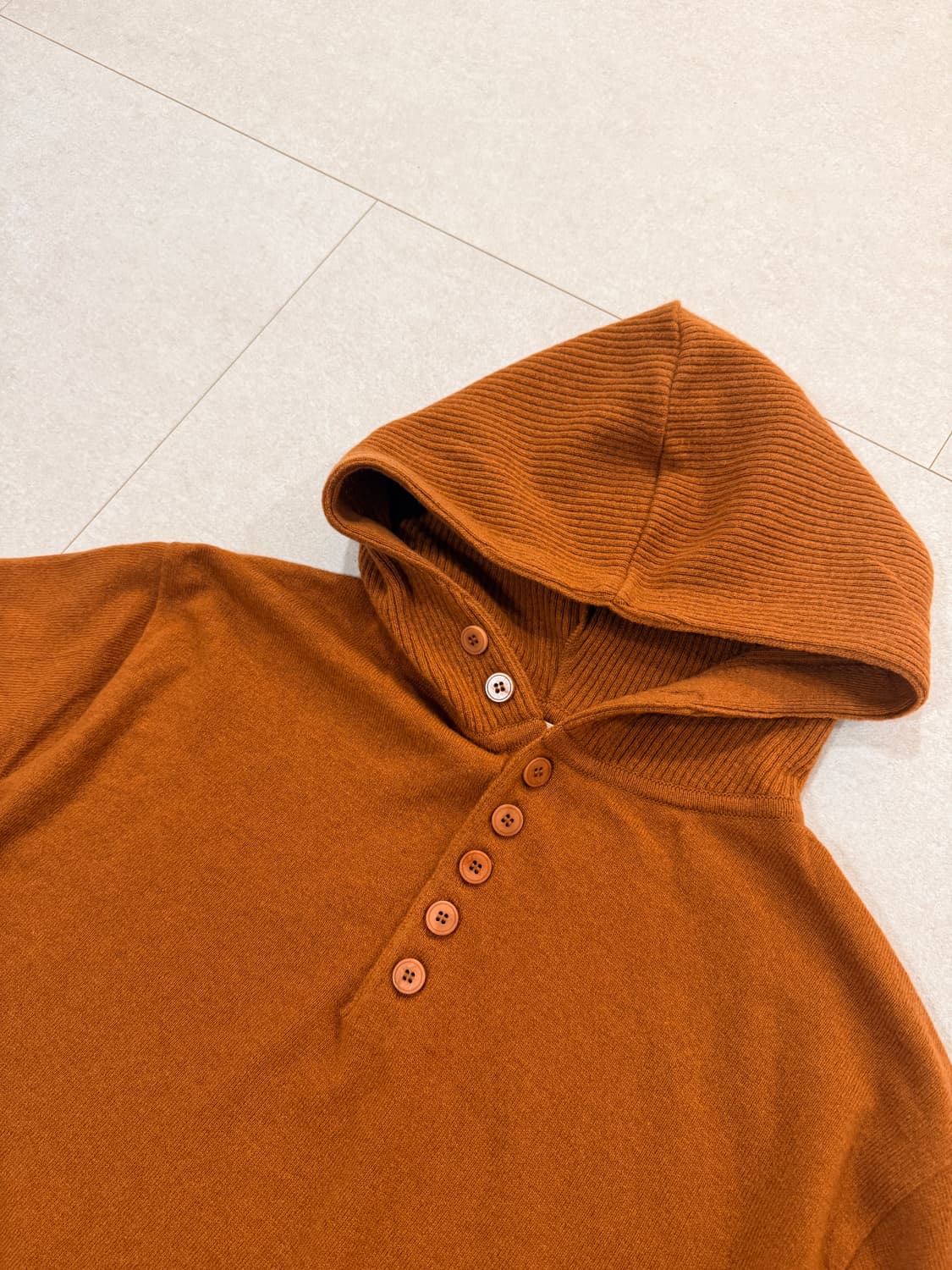 Colorcolour 니트 후드 M 상품이미지3