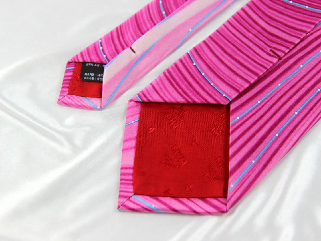 엠씨엠 8.6cm 미사용 남자 명품 넥타이 MCM 상품이미지4