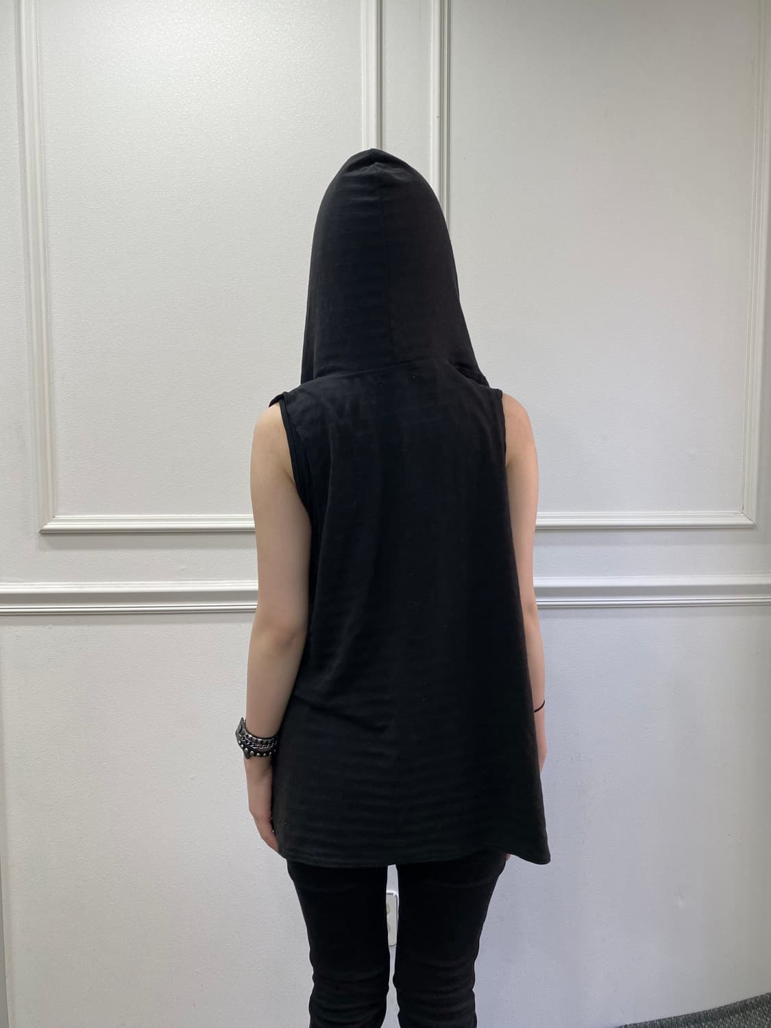 Y2K Hoodie Sleeveless Cardigan 상품이미지7